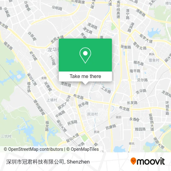 深圳市冠君科技有限公司 map