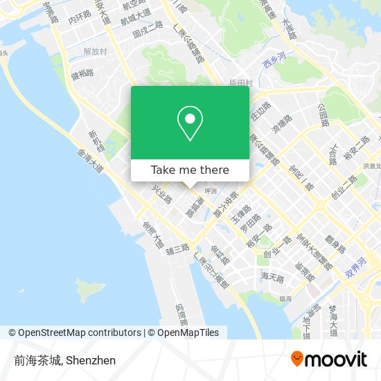 前海茶城 map