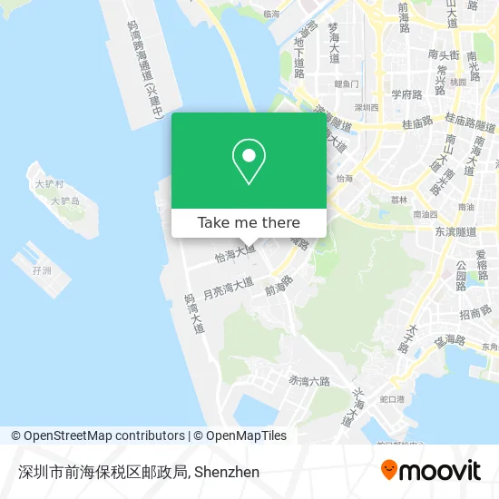 深圳市前海保税区邮政局 map