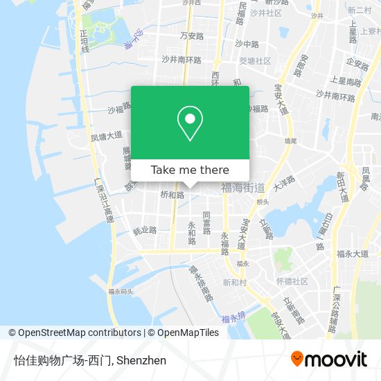 怡佳购物广场-西门 map