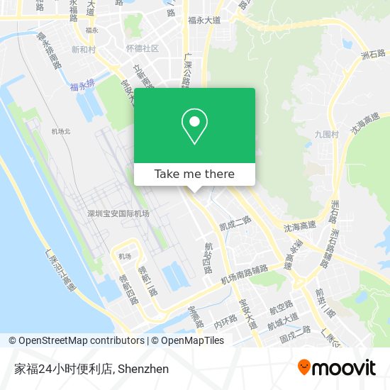家福24小时便利店 map