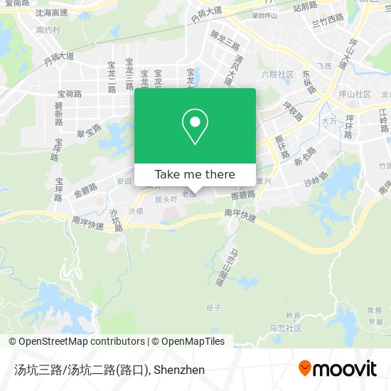 汤坑三路/汤坑二路(路口) map