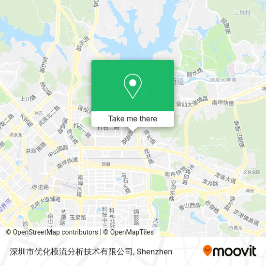 深圳市优化模流分析技术有限公司 map