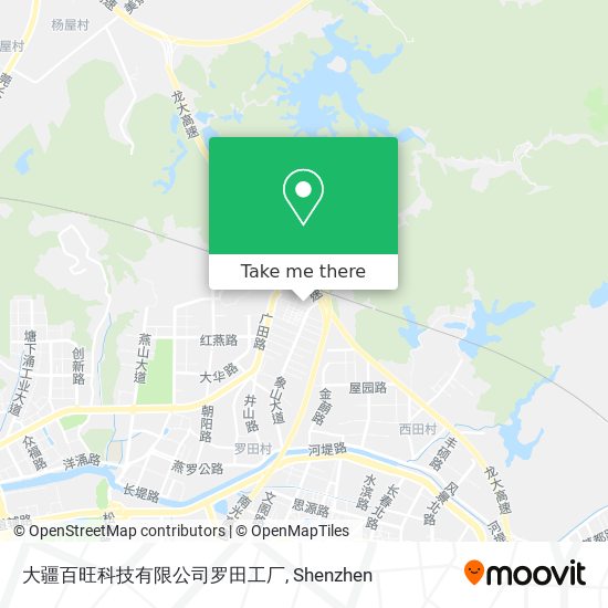 大疆百旺科技有限公司罗田工厂 map