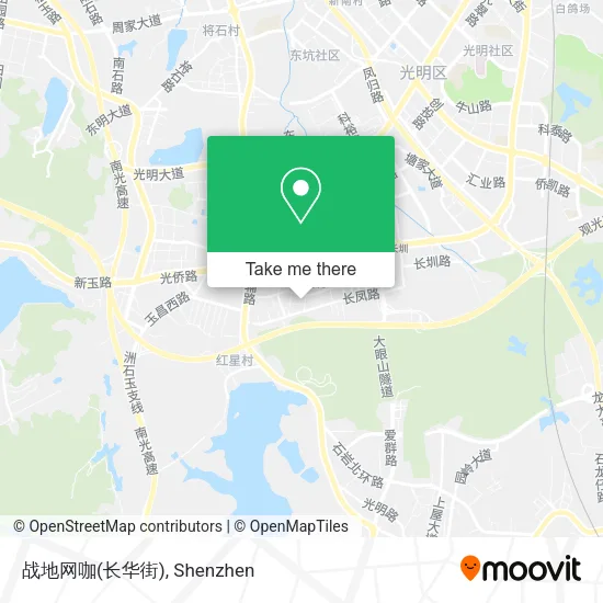 战地网咖(长华街) map