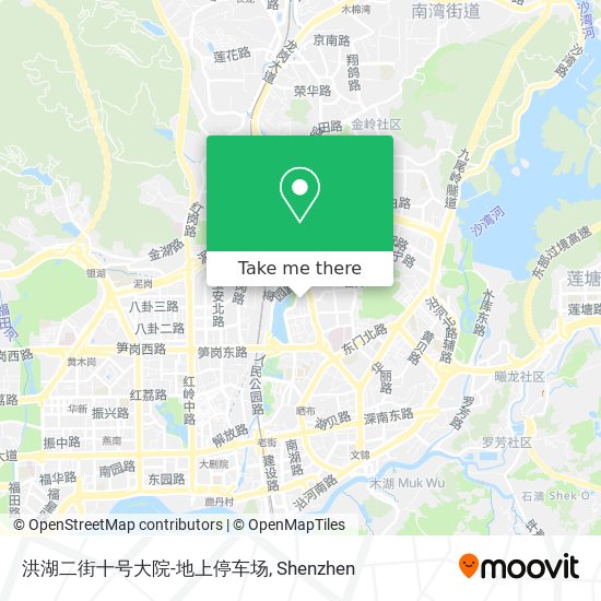 洪湖二街十号大院-地上停车场 map