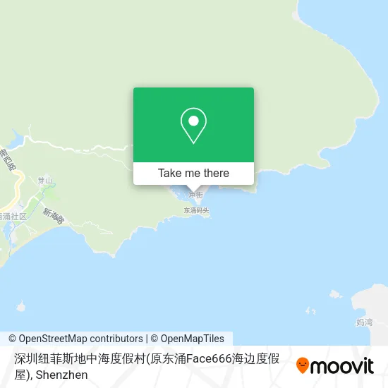 深圳纽菲斯地中海度假村(原东涌Face666海边度假屋) map