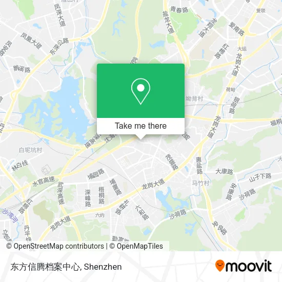 东方信腾档案中心 map