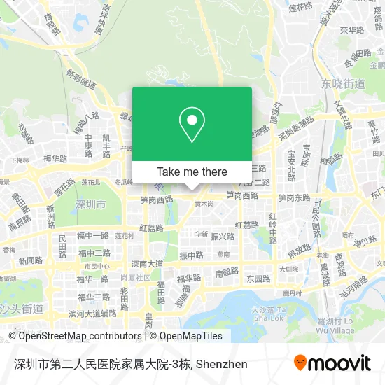 深圳市第二人民医院家属大院-3栋 map