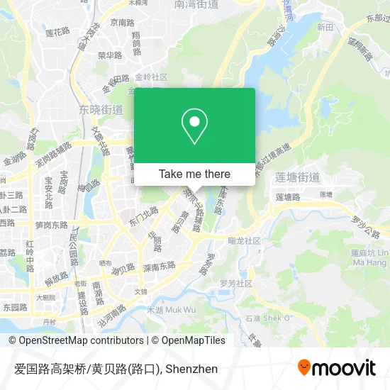 爱国路高架桥/黄贝路(路口) map