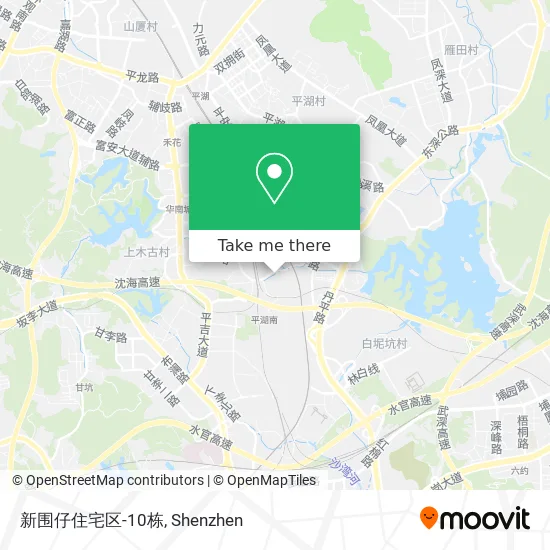 新围仔住宅区-10栋 map