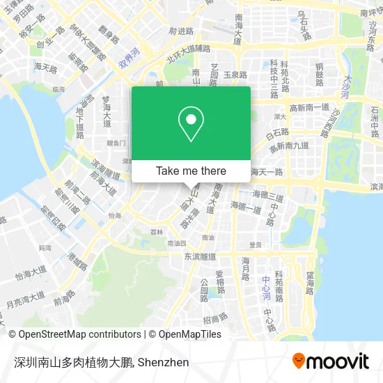 深圳南山多肉植物大鹏 map