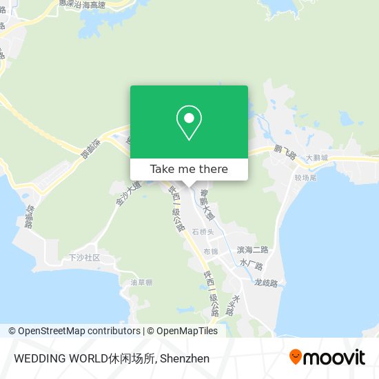 WEDDING WORLD休闲场所 map