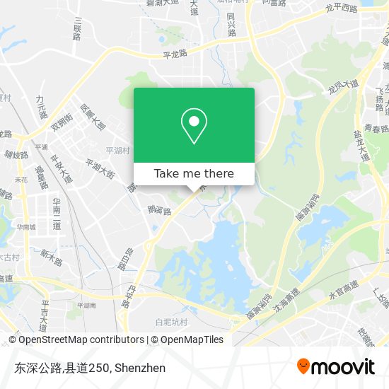 东深公路,县道250 map
