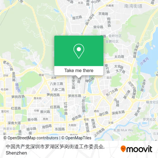 中国共产党深圳市罗湖区笋岗街道工作委员会 map