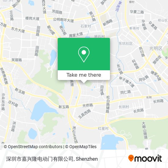 深圳市嘉兴隆电动门有限公司 map
