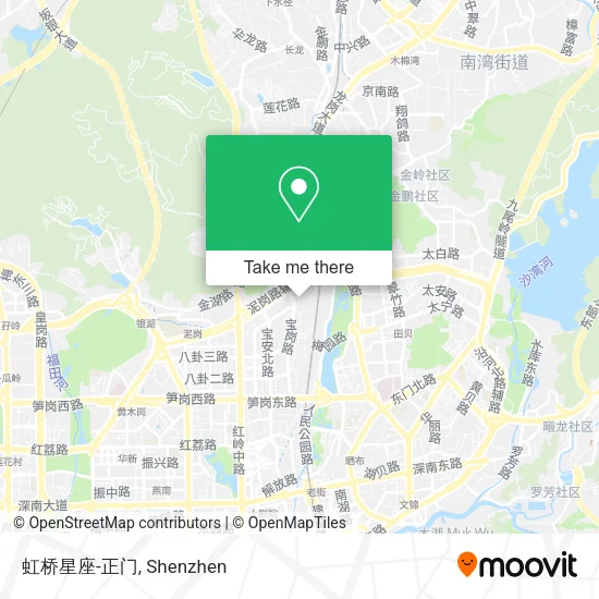 虹桥星座-正门 map