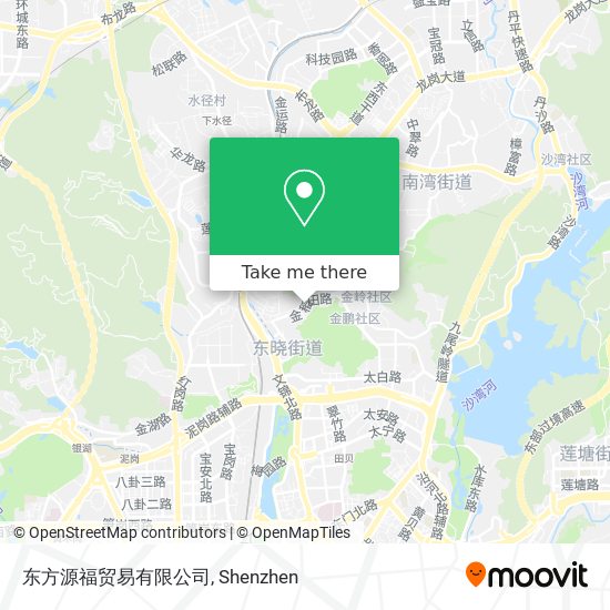 东方源福贸易有限公司 map