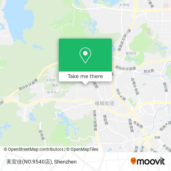 美宜佳(NO.9540店) map