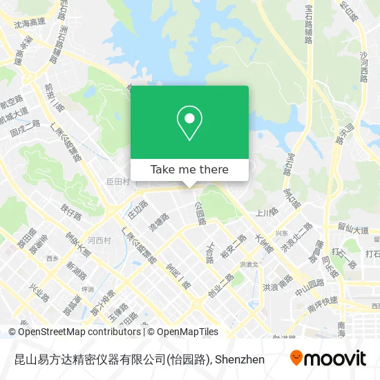 昆山易方达精密仪器有限公司(怡园路) map