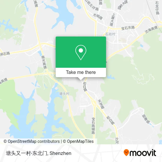 塘头又一村-东北门 map