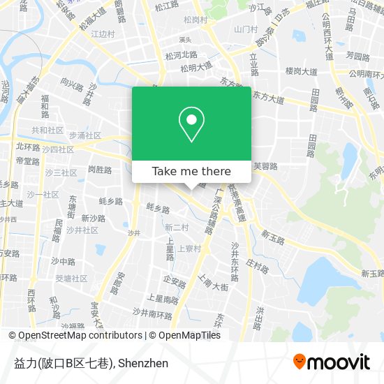 益力(陂口B区七巷) map