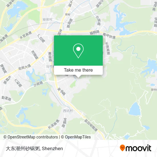 大东潮州砂锅粥 map