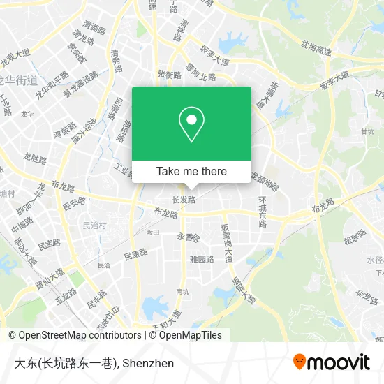 大东(长坑路东一巷) map