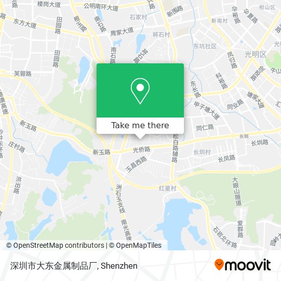 深圳市大东金属制品厂 map