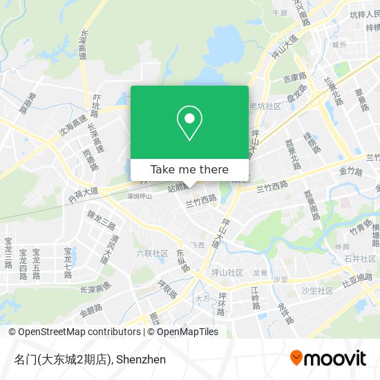 名门(大东城2期店) map