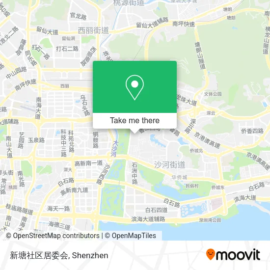 新塘社区居委会 map