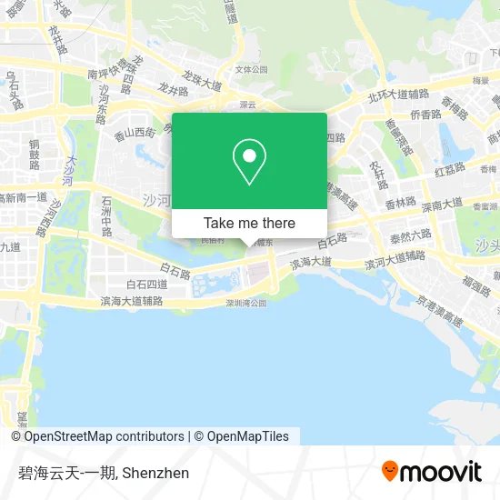 碧海云天-一期 map