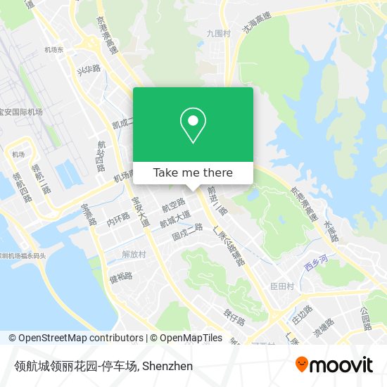 领航城领丽花园-停车场 map
