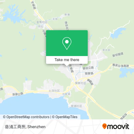 葵涌工商所 map