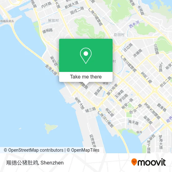 顺德公猪肚鸡 map