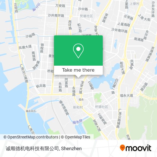 诚顺德机电科技有限公司 map