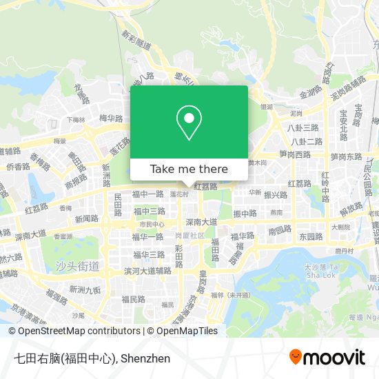 七田右脑(福田中心) map