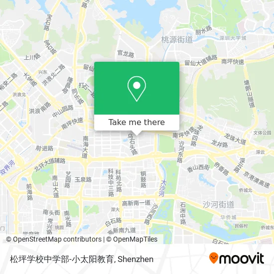 松坪学校中学部-小太阳教育 map