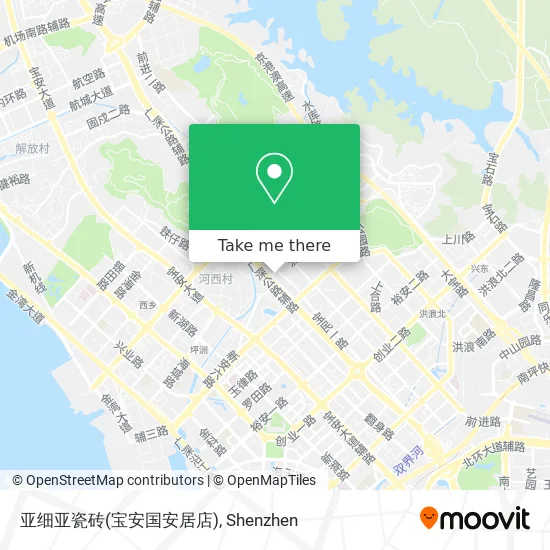 亚细亚瓷砖(宝安国安居店) map