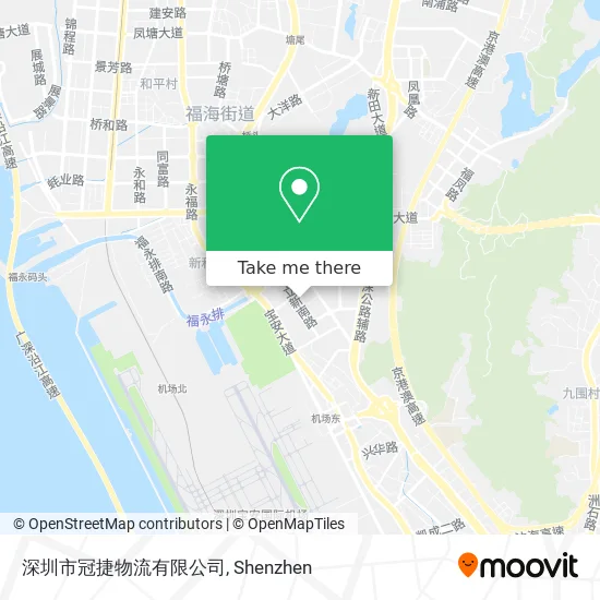 深圳市冠捷物流有限公司 map