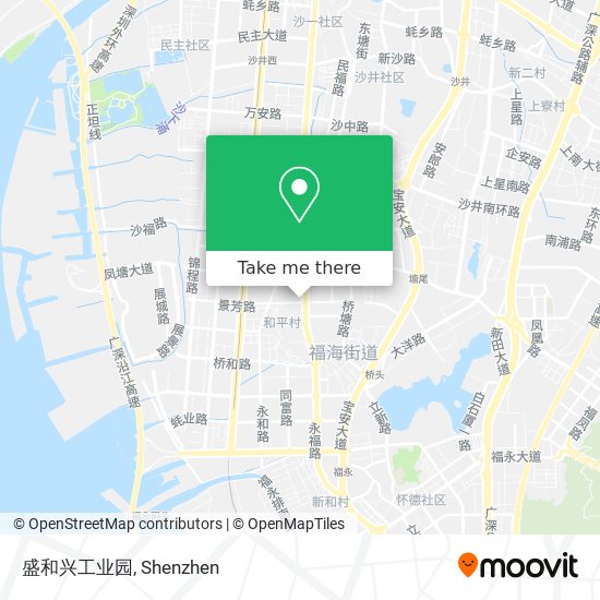 盛和兴工业园 map