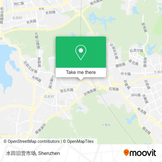 水田旧货市场 map