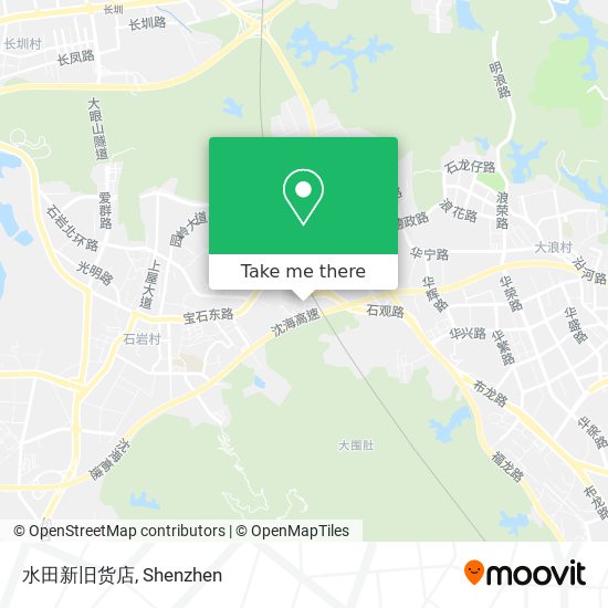 水田新旧货店 map