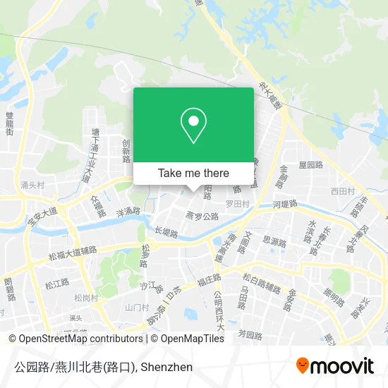 公园路/燕川北巷(路口) map