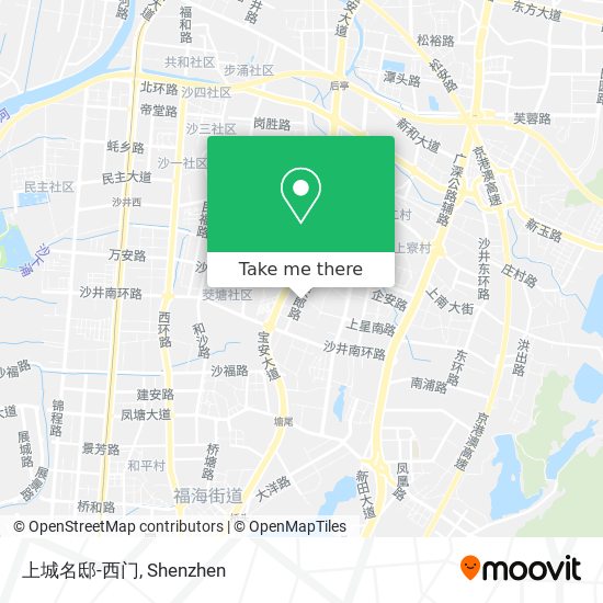 上城名邸-西门 map
