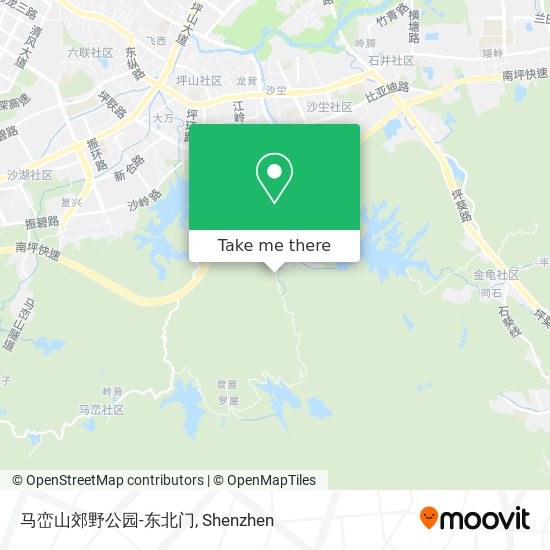 马峦山郊野公园-东北门 map
