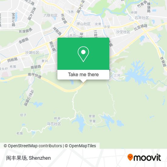 闽丰果场 map
