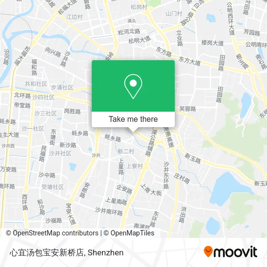 心宜汤包宝安新桥店 map
