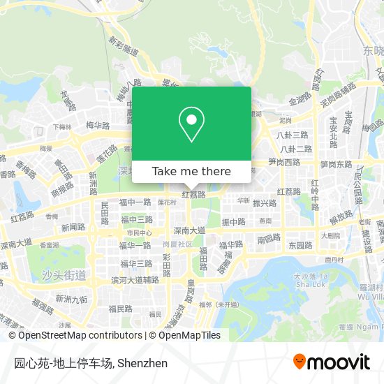 园心苑-地上停车场 map