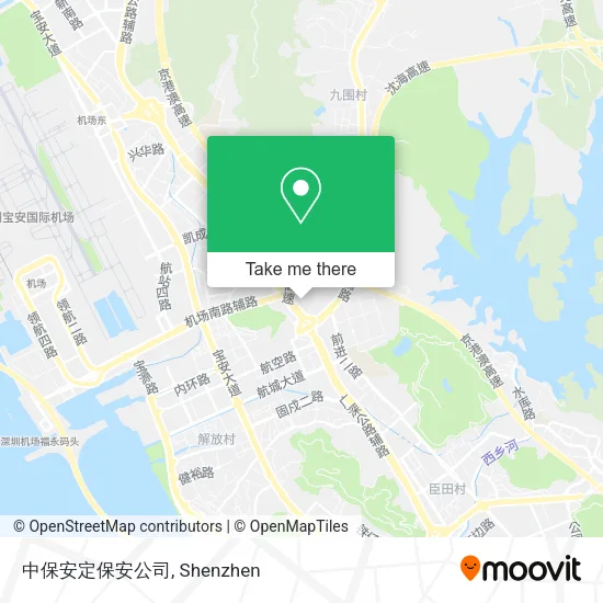 中保安定保安公司 map